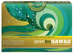 Green Tea Hawaii - 1 Box, 60 Packets